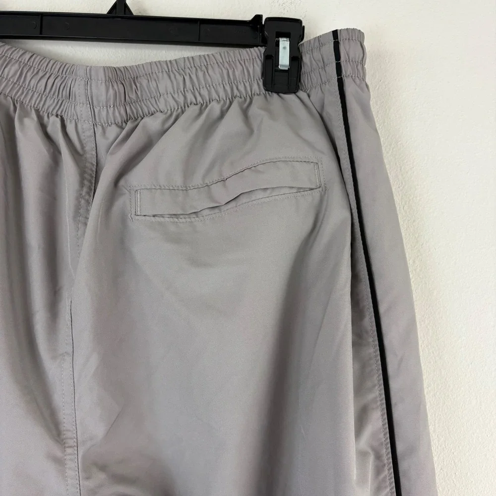Nike Men's Track Pants Size XL Grey Athletic Jogger Drawstring‎ Sportswear Woven